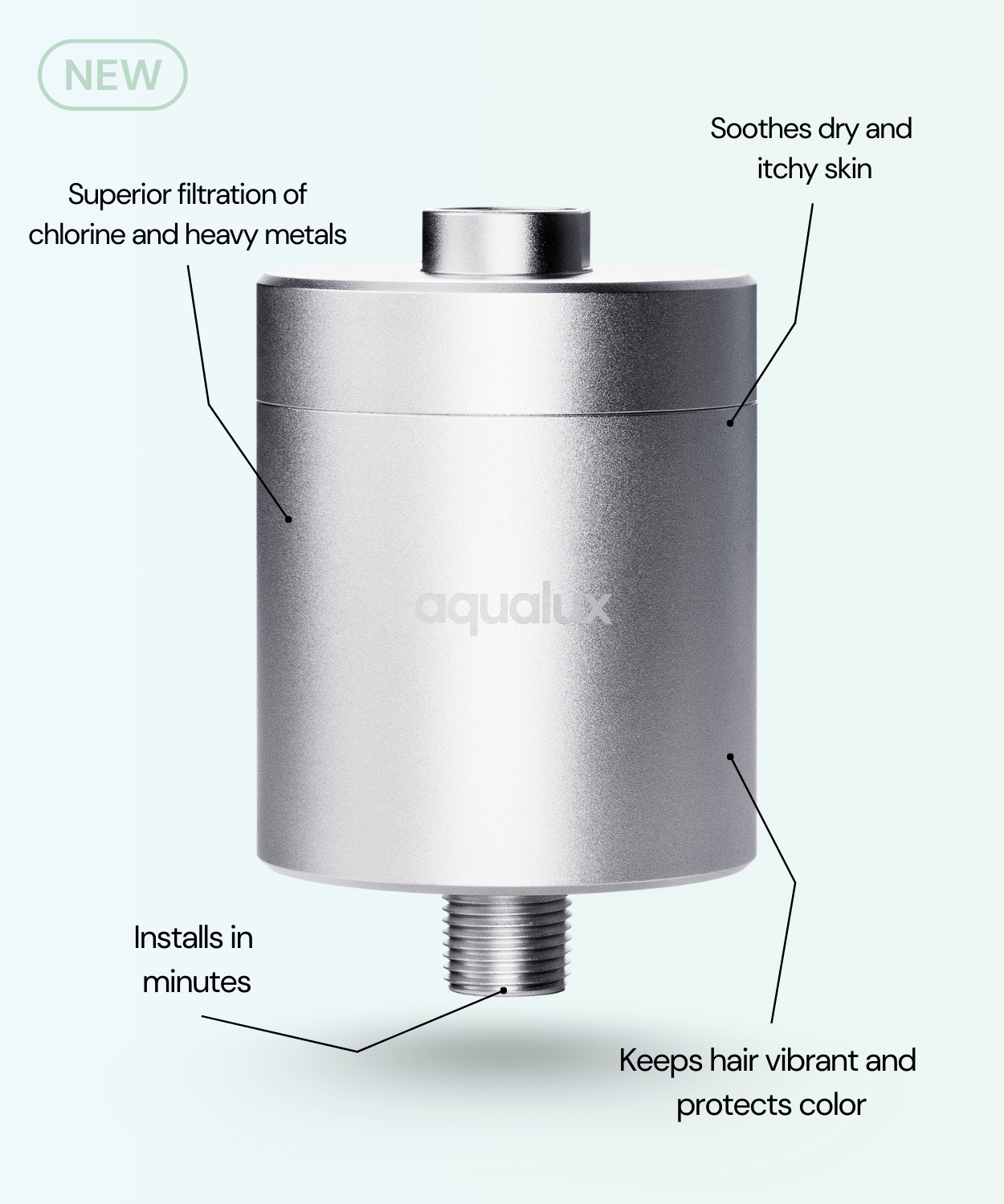 Aqualux 2.0 Pro Shower Filter